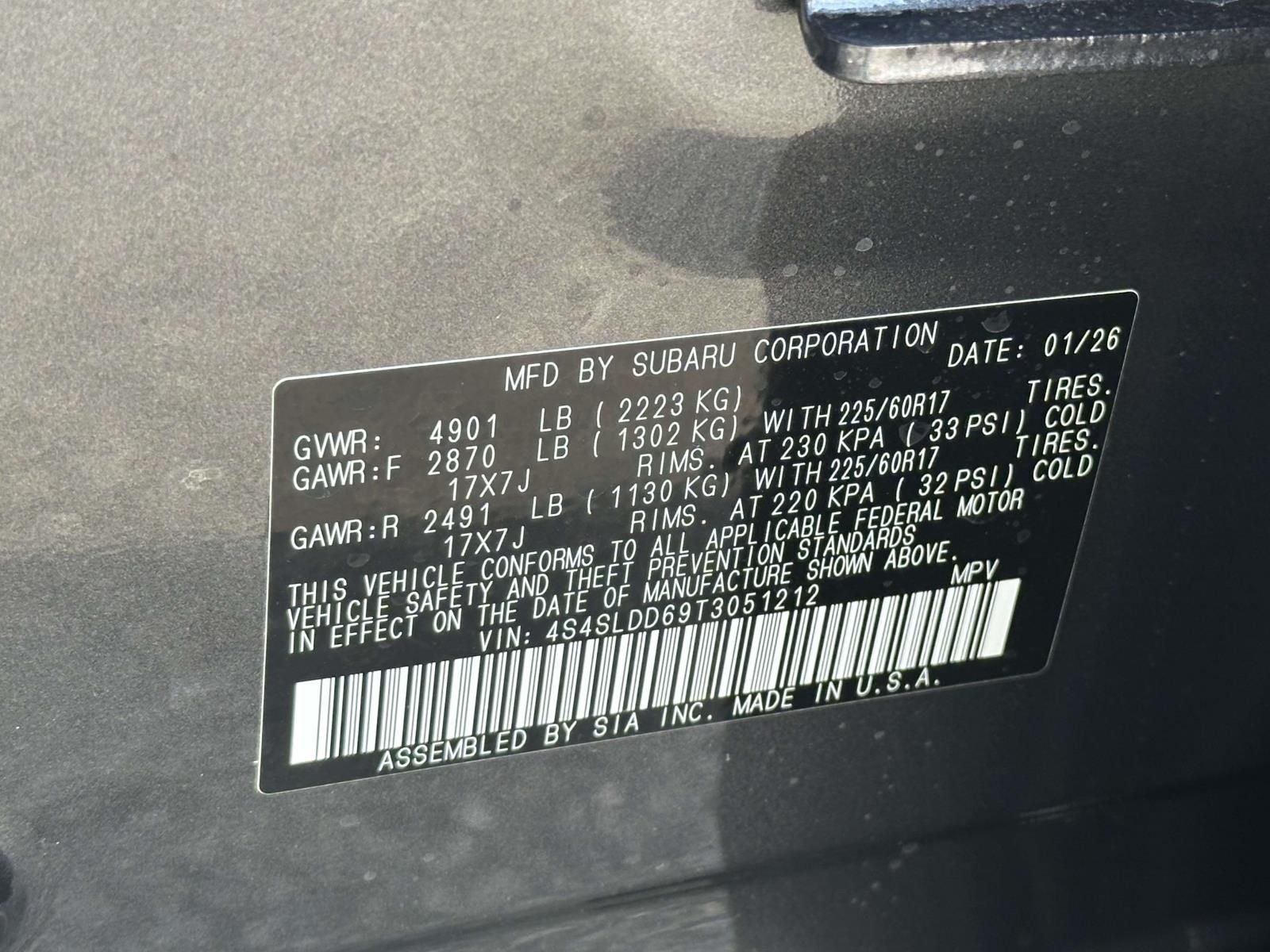 2026 Subaru Forester Premium