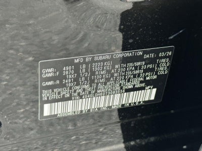 2026 Subaru Forester Sport