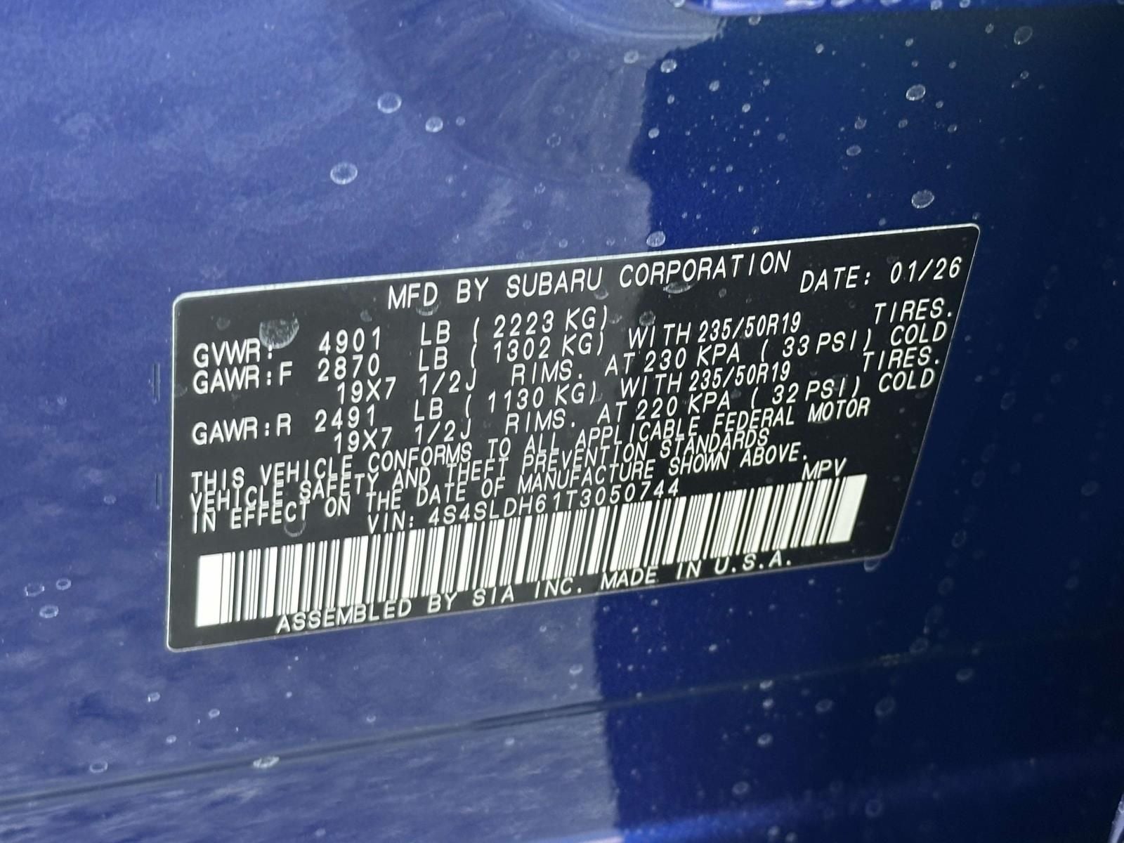 2026 Subaru Forester Sport