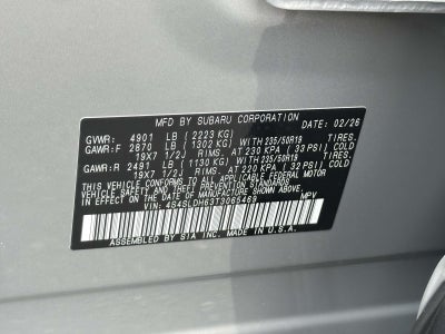 2026 Subaru Forester Sport