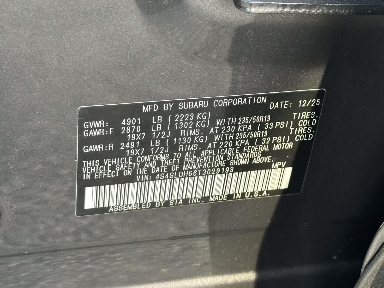 2026 Subaru Forester Sport