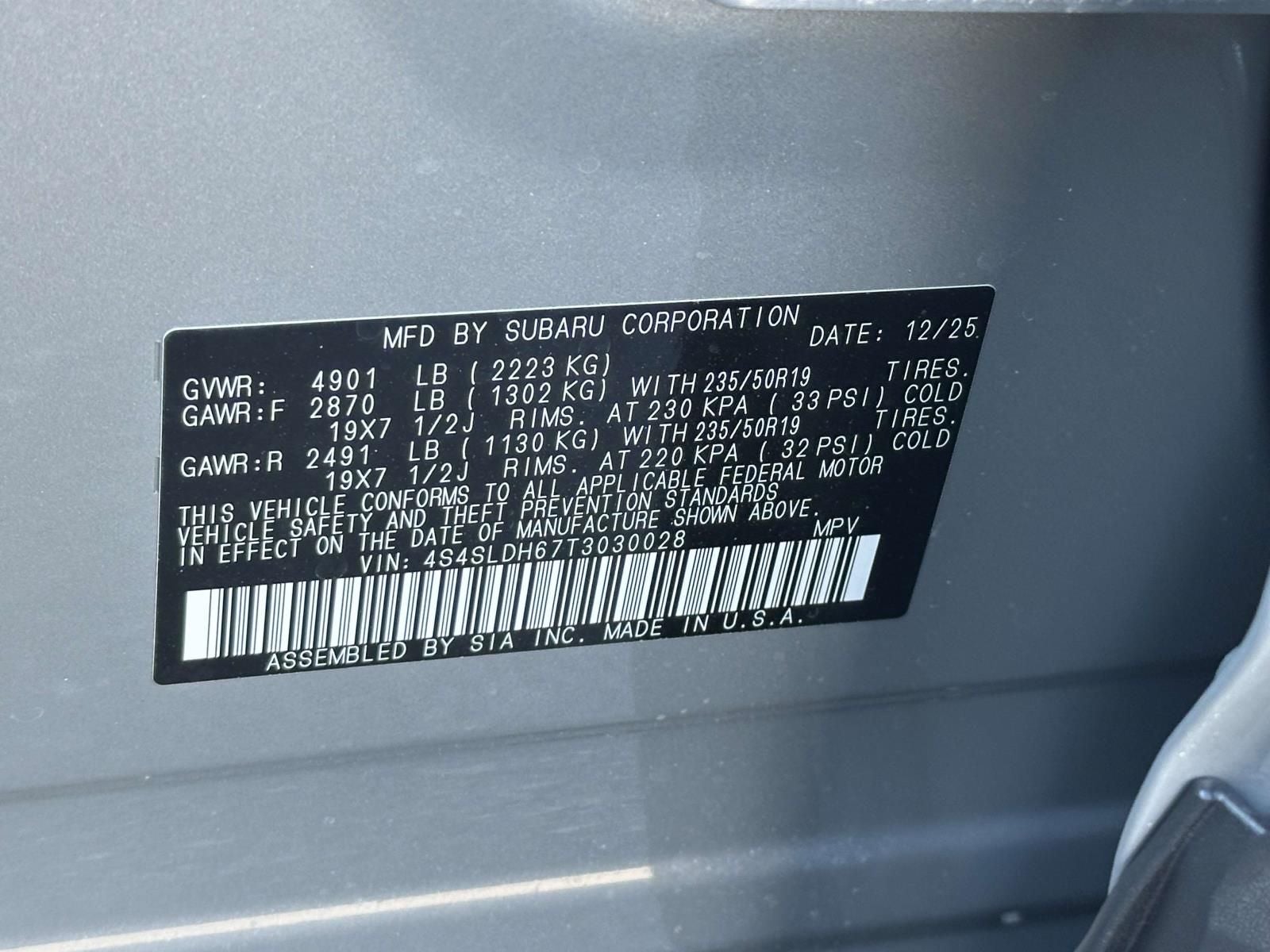 2026 Subaru Forester Sport