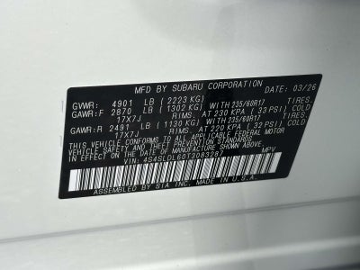 2026 Subaru Forester Wilderness