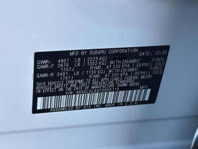 2026 Subaru Forester Wilderness