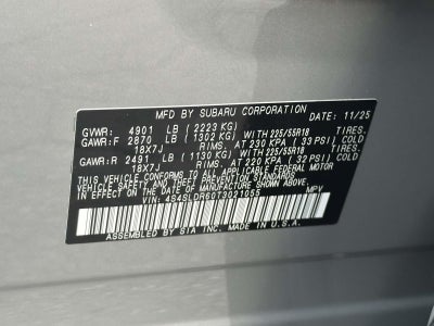 2026 Subaru Forester Limited