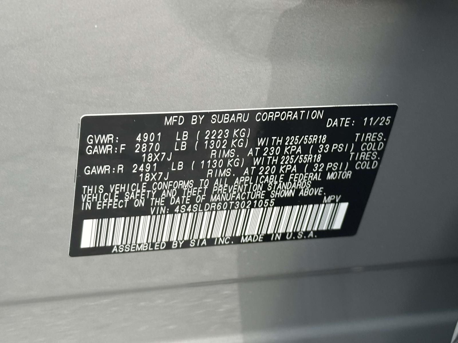 2026 Subaru Forester Limited