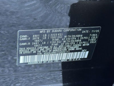 2026 Subaru Forester Limited