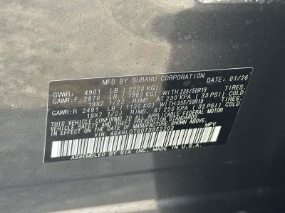 2026 Subaru Forester Touring