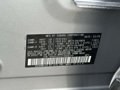 2026 Subaru Forester Touring