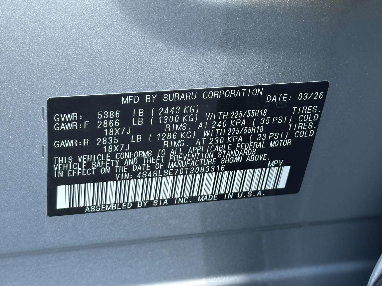 2026 Subaru Forester Premium Hybrid