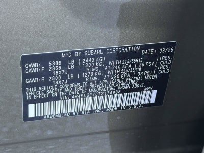 2026 Subaru Forester Premium Hybrid