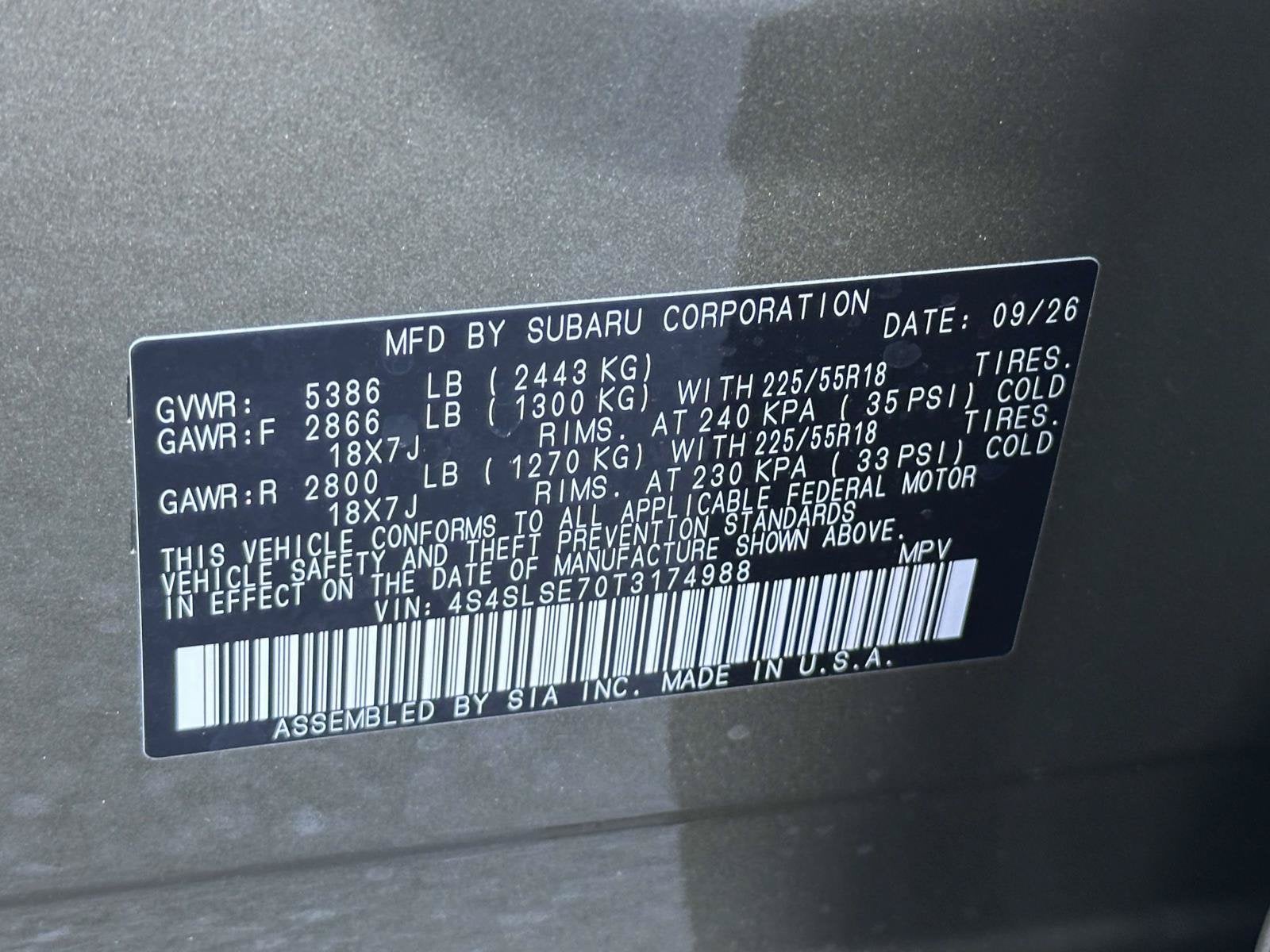 2026 Subaru Forester Premium Hybrid