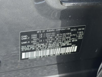 2026 Subaru Forester Premium Hybrid