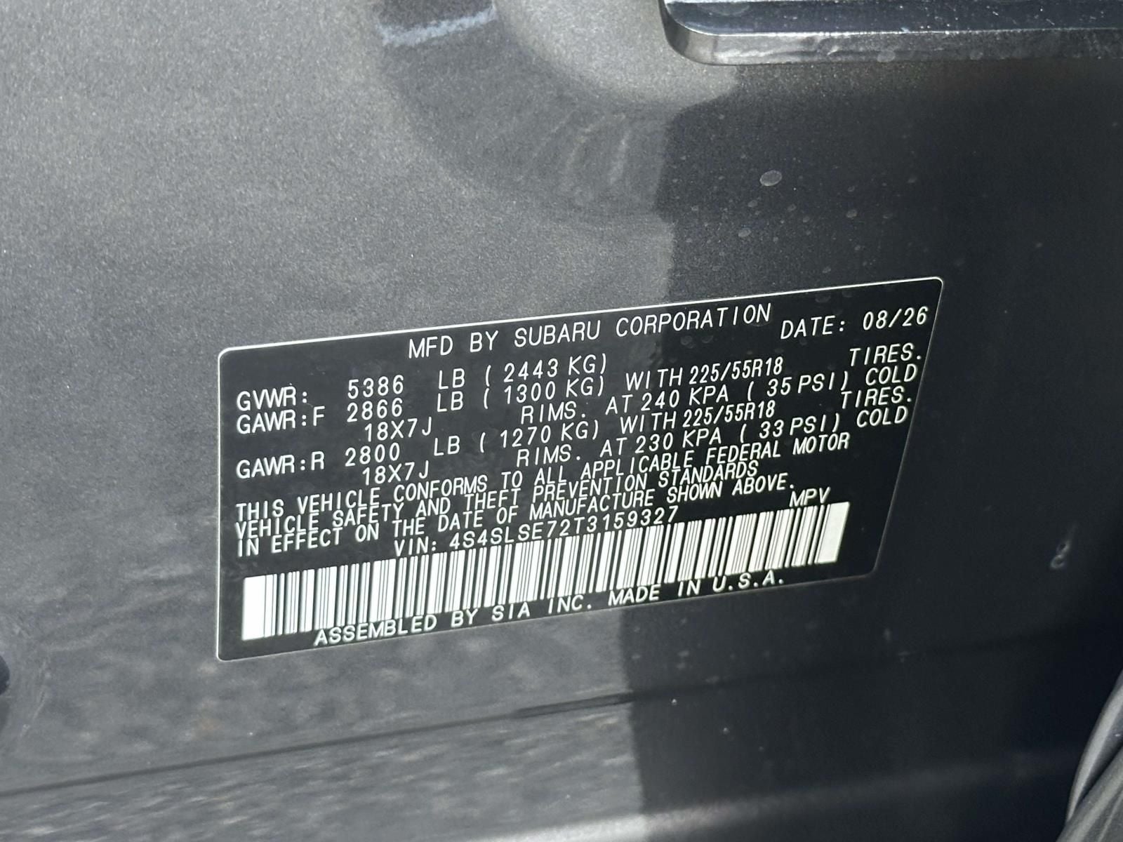 2026 Subaru Forester Premium Hybrid