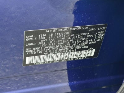2026 Subaru Forester Sport Hybrid