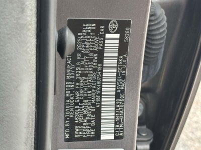 2017 Toyota Camry XLE