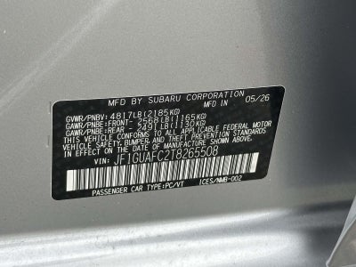2026 Subaru Impreza Sport