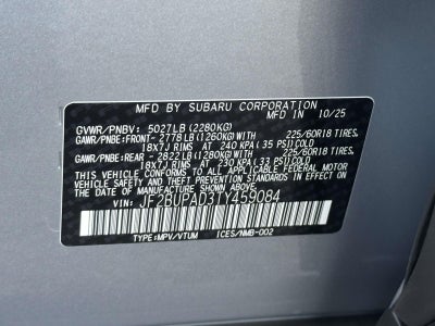 2026 Subaru Outback Premium