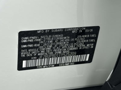 2026 Subaru Outback Premium