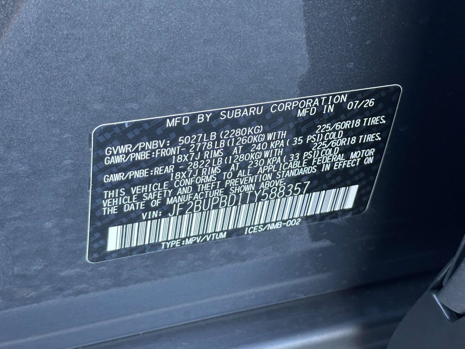 2026 Subaru Outback Premium