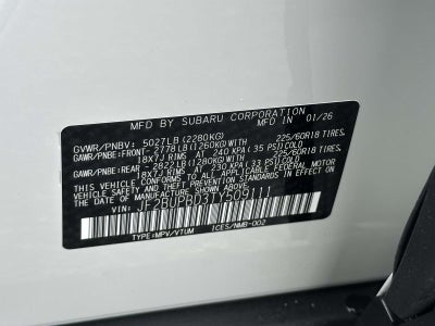 2026 Subaru Outback Premium