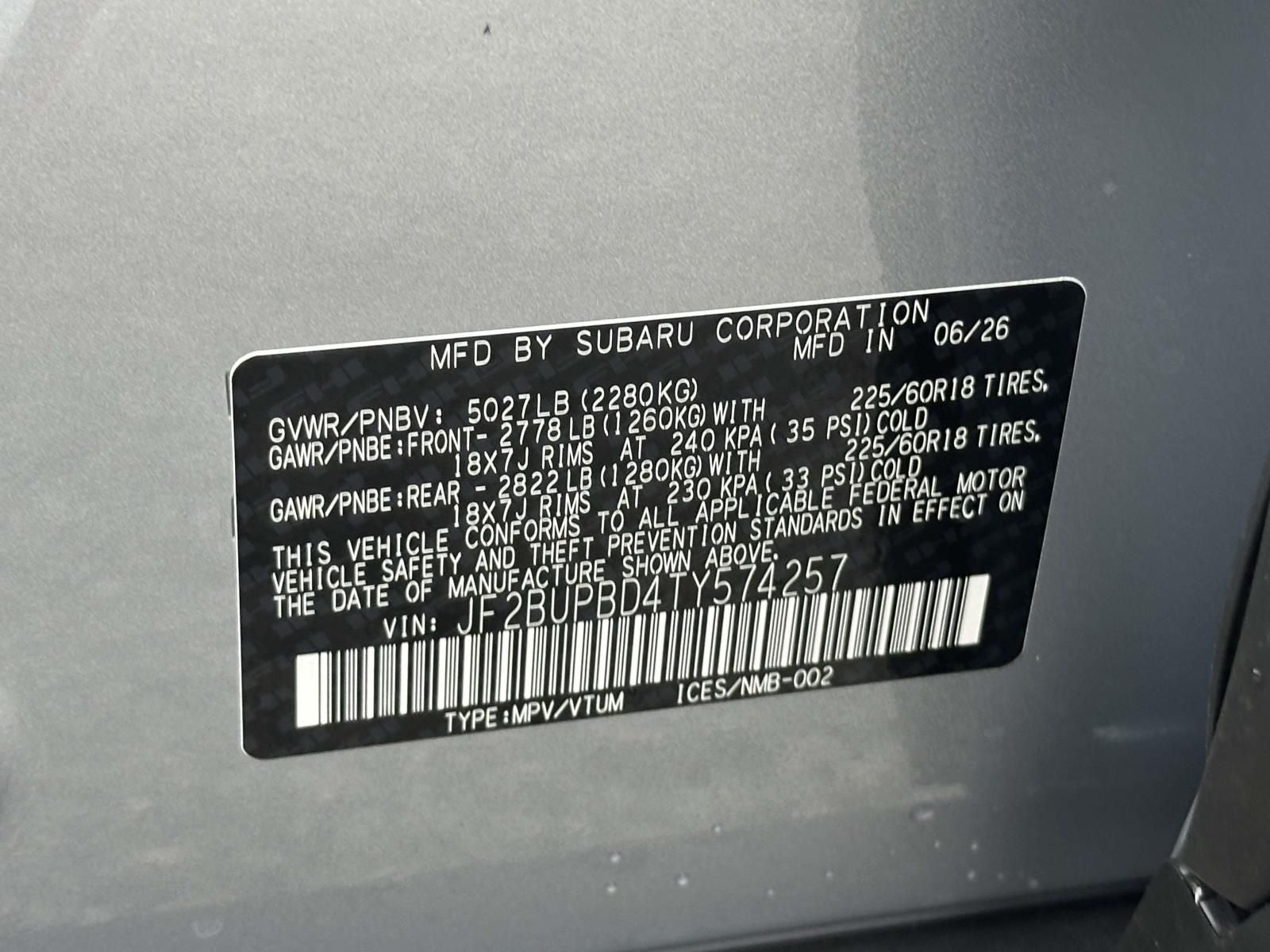 2026 Subaru Outback Premium