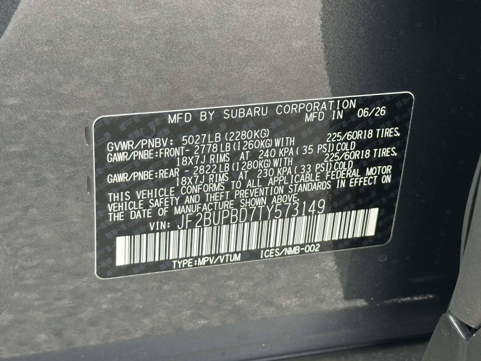 2026 Subaru Outback Premium
