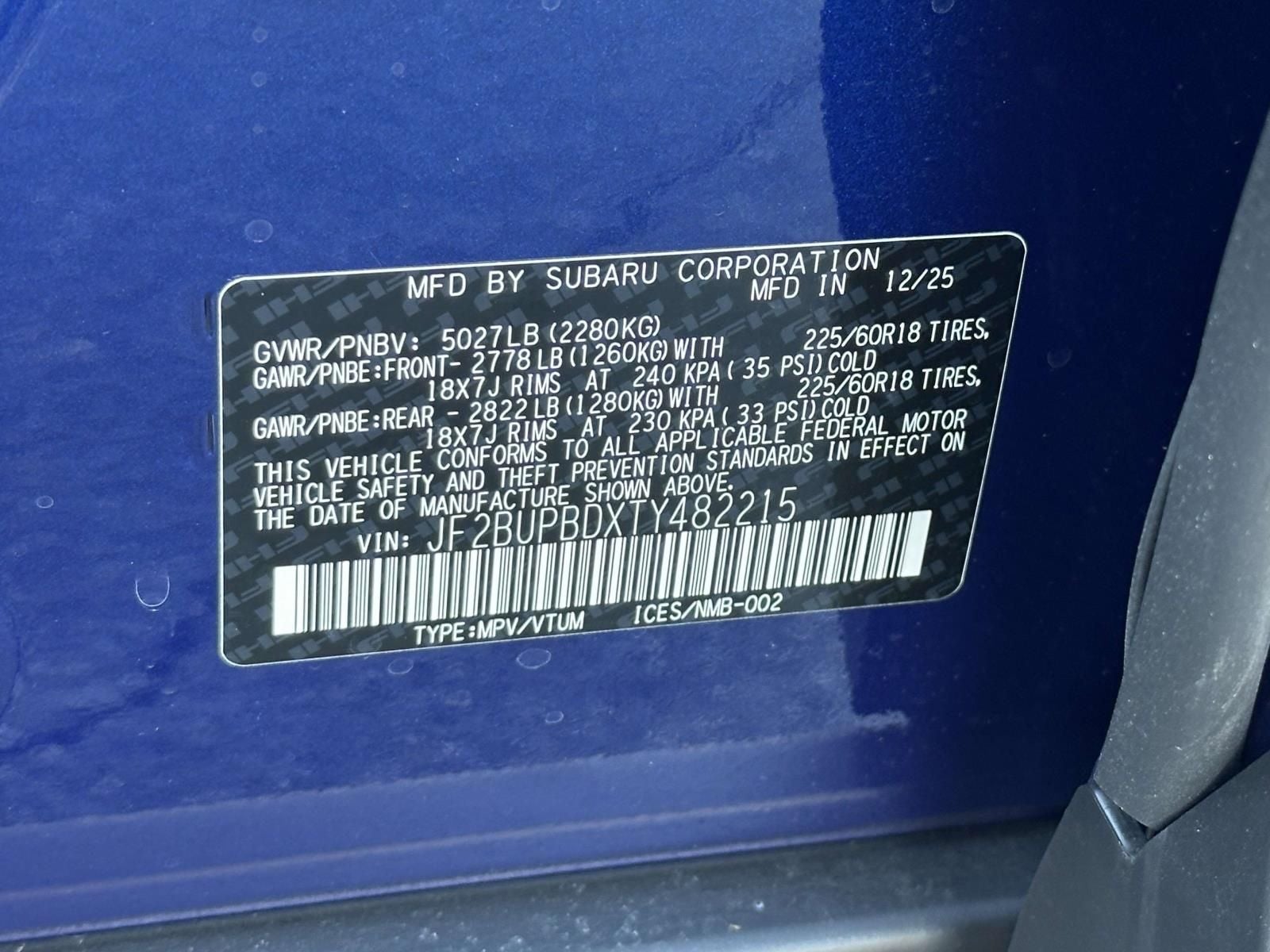 2026 Subaru Outback Premium