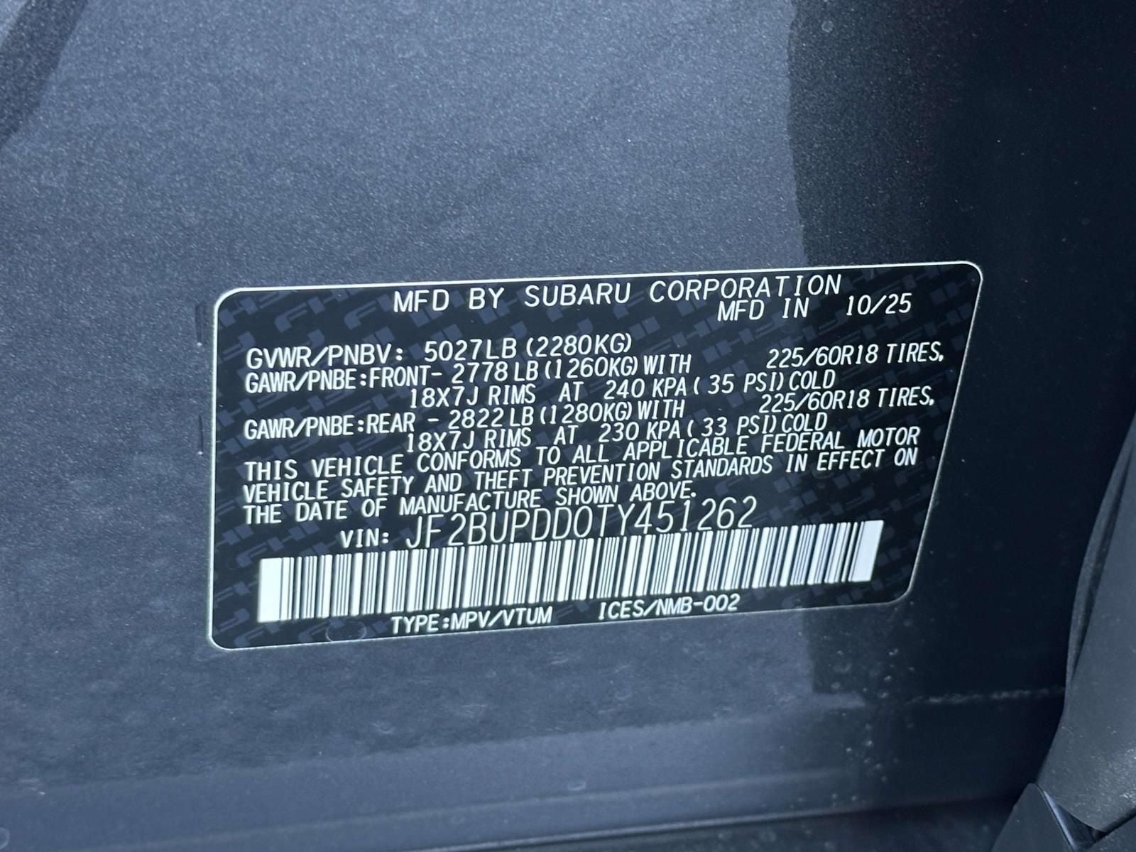 2026 Subaru Outback Limited