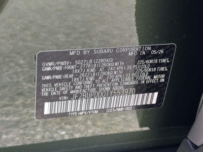 2026 Subaru Outback Limited