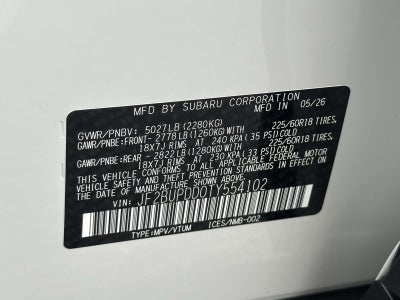 2026 Subaru Outback Limited
