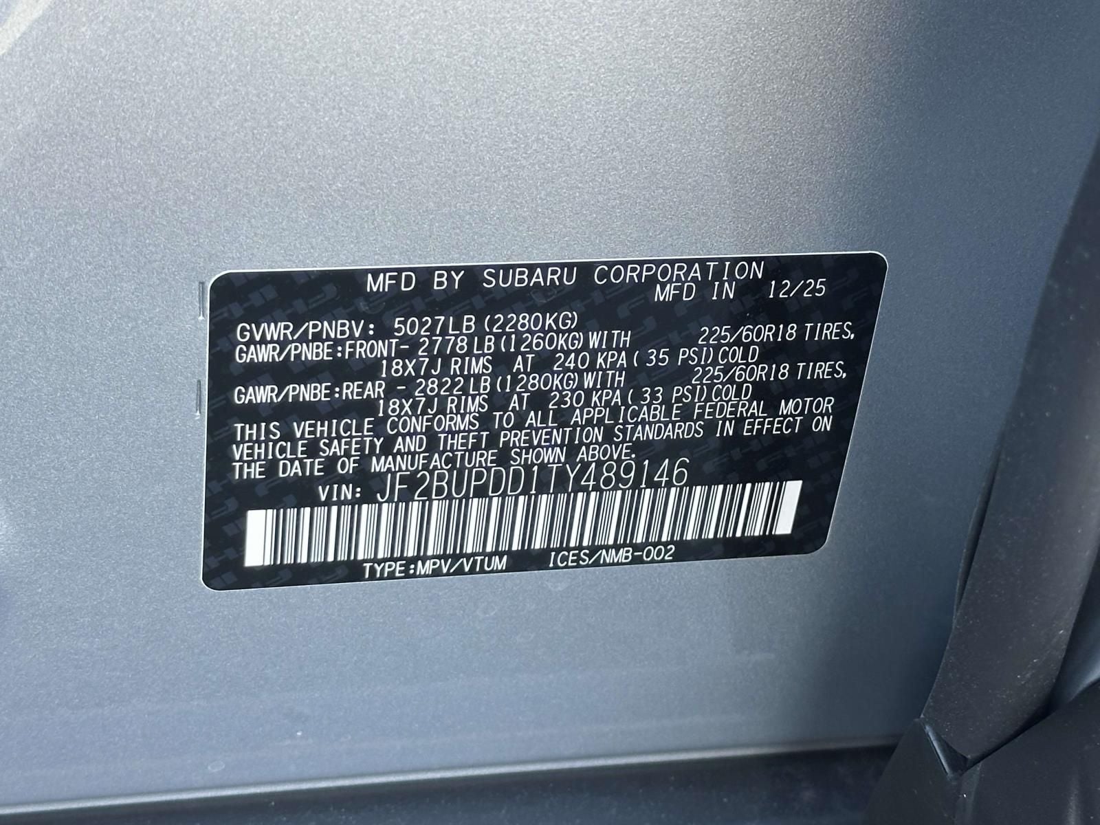 2026 Subaru Outback Limited