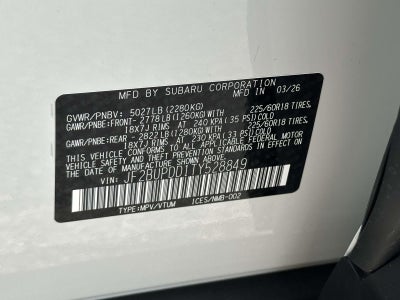 2026 Subaru Outback Limited