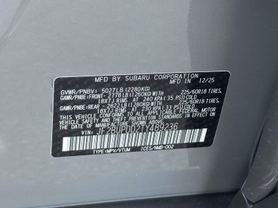 2026 Subaru Outback Limited