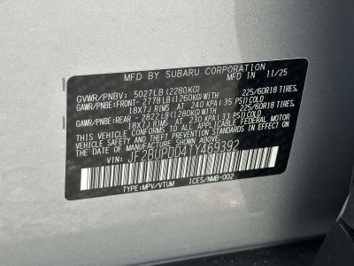 2026 Subaru Outback Limited