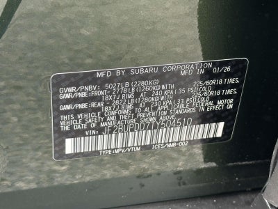2026 Subaru Outback Limited