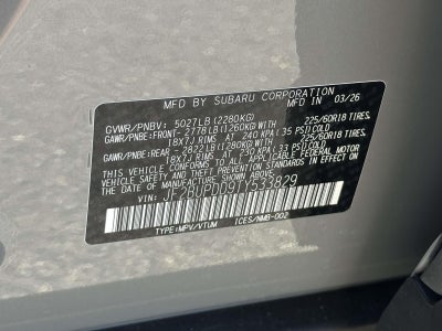 2026 Subaru Outback Limited