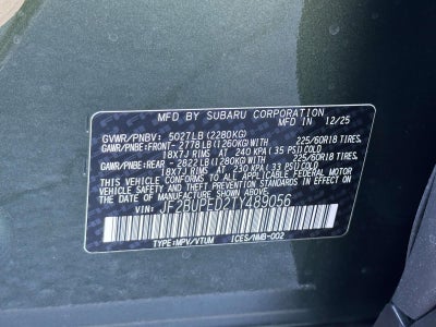 2026 Subaru Outback Touring