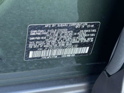 2026 Subaru Outback Limited XT