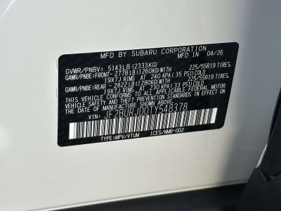 2026 Subaru Outback Touring XT