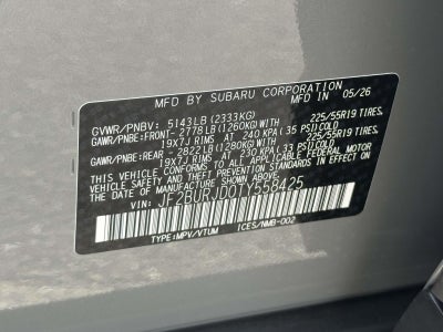 2026 Subaru Outback Touring XT
