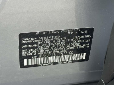 2026 Subaru Outback Touring XT
