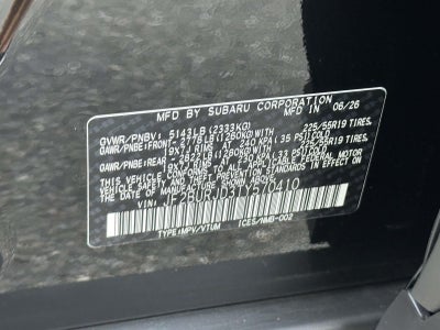 2026 Subaru Outback Touring XT