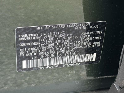 2026 Subaru Outback Wilderness