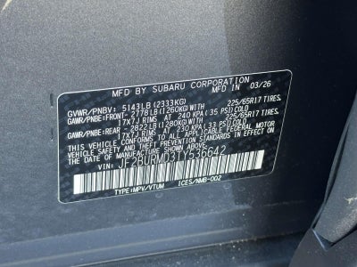2026 Subaru Outback Wilderness