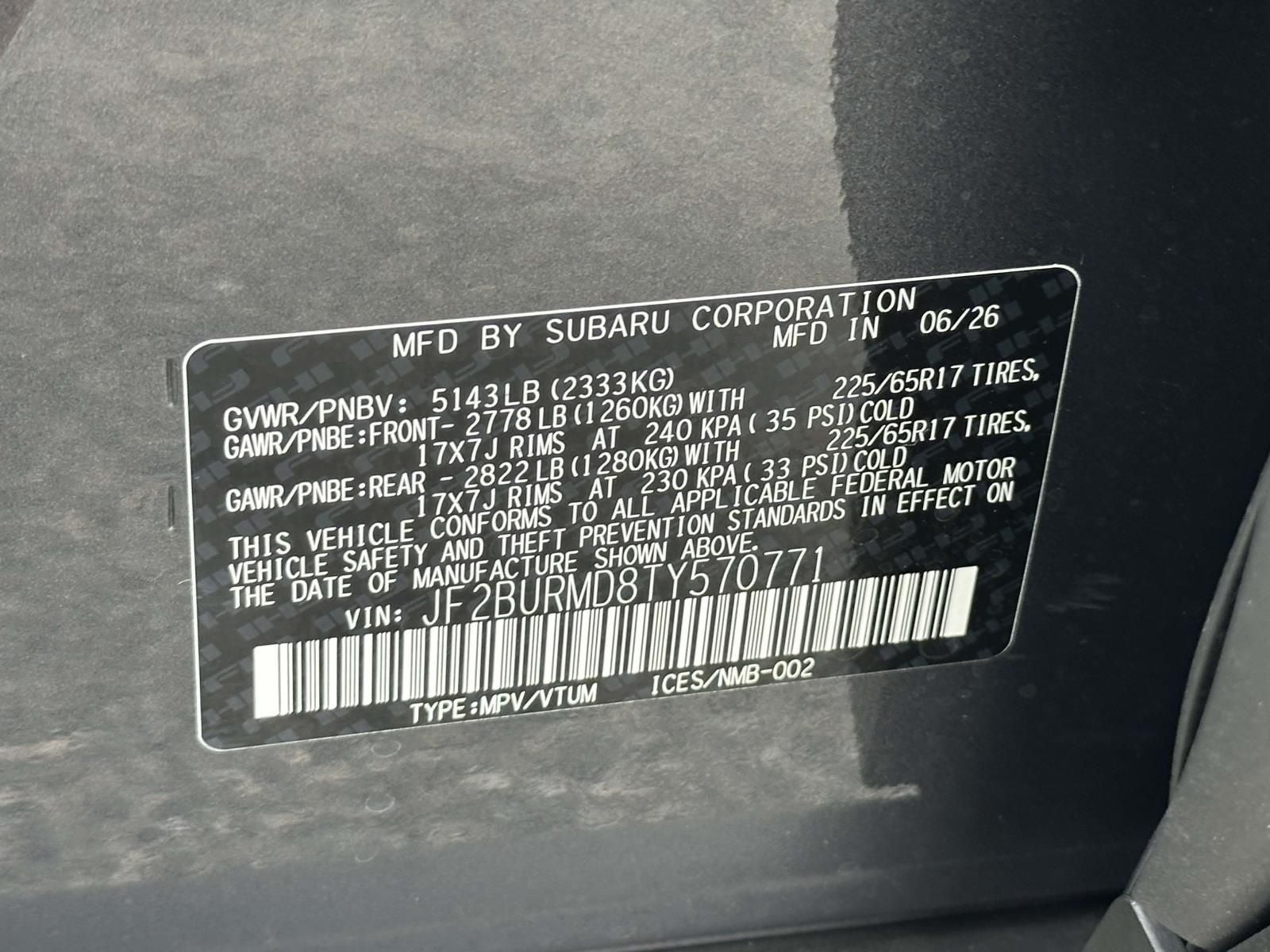 2026 Subaru Outback Wilderness