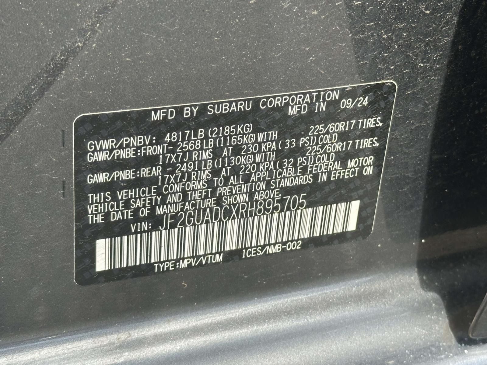 2024 Subaru Crosstrek Premium