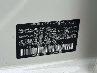 2026 Subaru Crosstrek Hybrid Sport