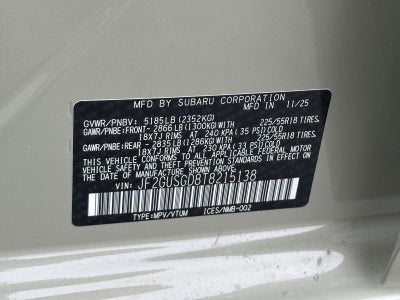 2026 Subaru Crosstrek Hybrid Sport