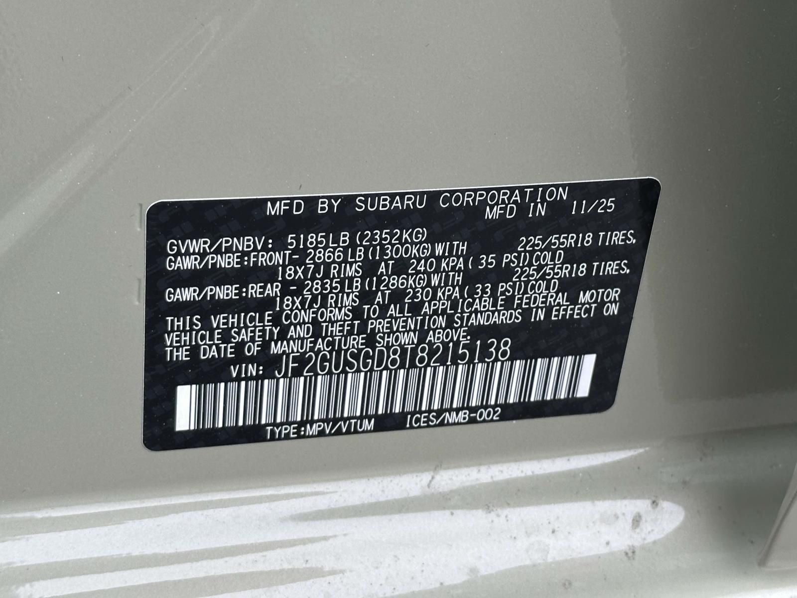 2026 Subaru Crosstrek Hybrid Sport